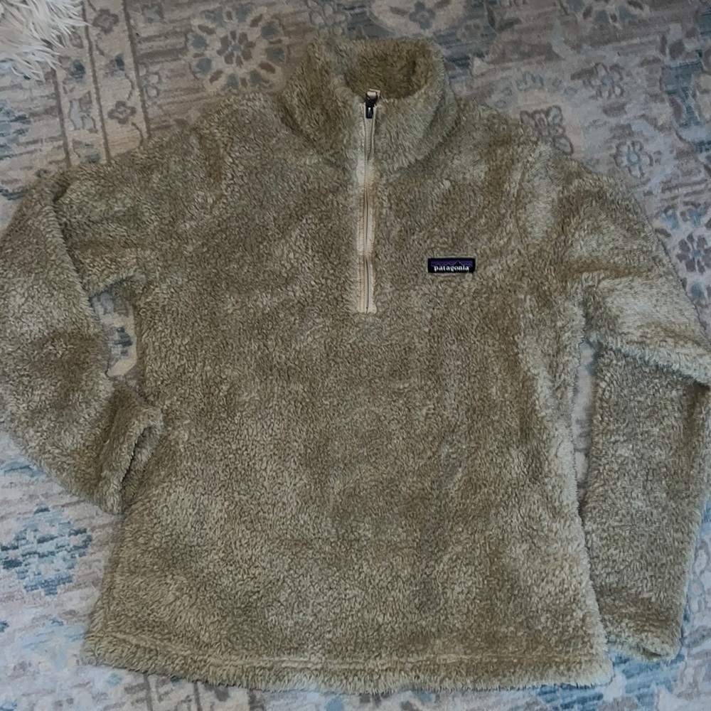 Patagonia Los Gatos Teddy Quarter Zip Fleece